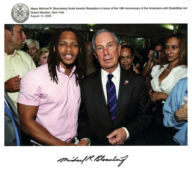 AnDre Christie Mayor MRBloomberg 2009